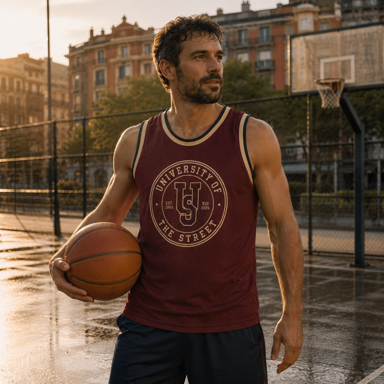 Camiseta de baloncesto - University of the Street